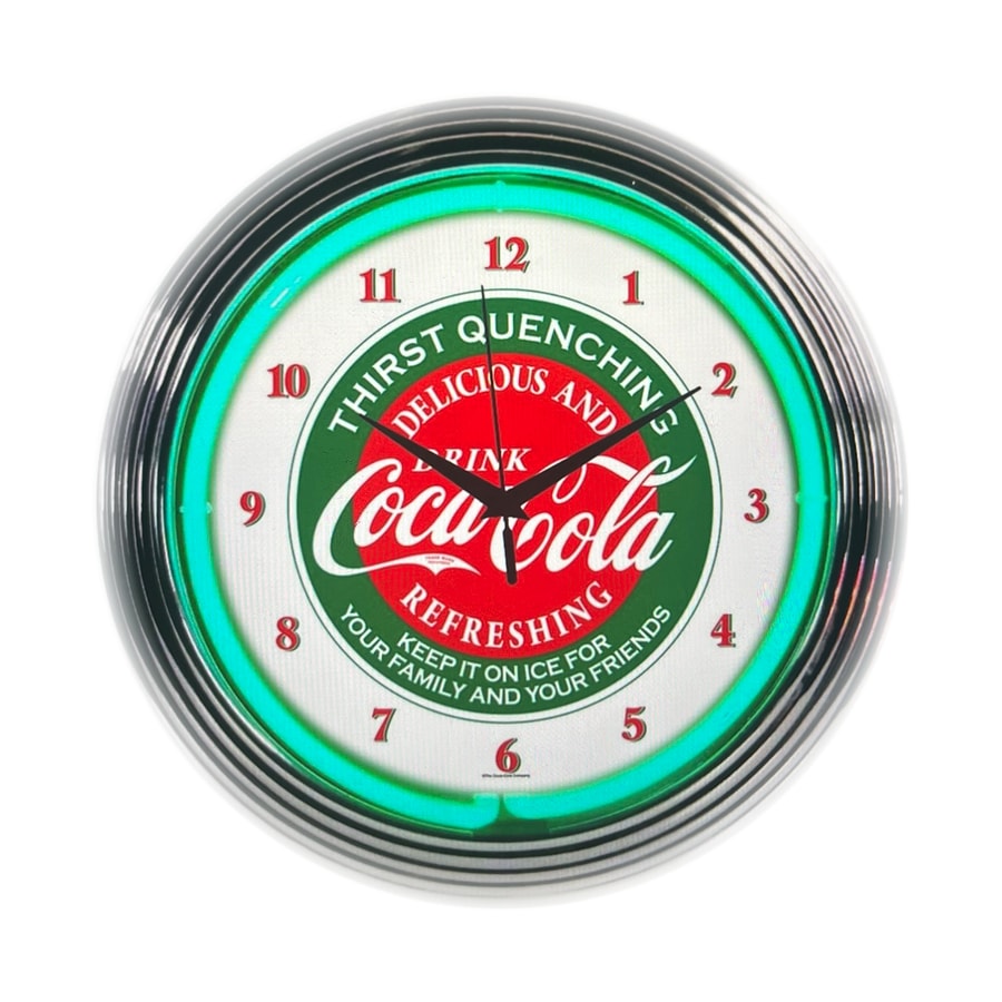 Coca-Cola custom neon clock by It’s Lit Neon