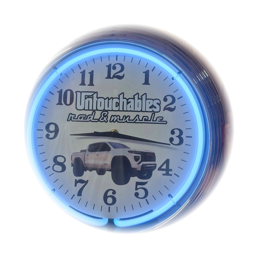 Untouchables Rod  Muscle custom neon clock by It’s Lit Neon