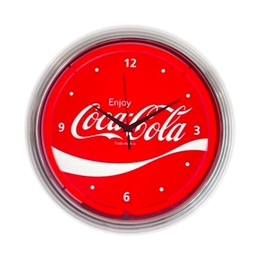 Coca-Cola Classic custom neon clock by It’s Lit Neon