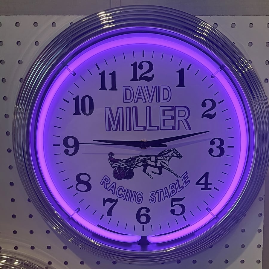 David Miller Racing Stable &middot; purple glow