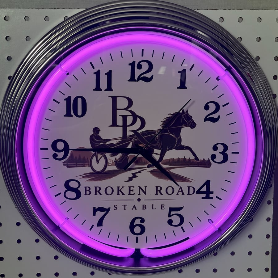 Broken Road Stable &middot; purple glow