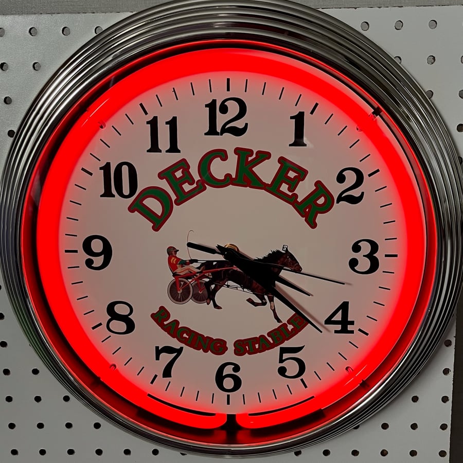 Decker Racing Stable &middot; red glow