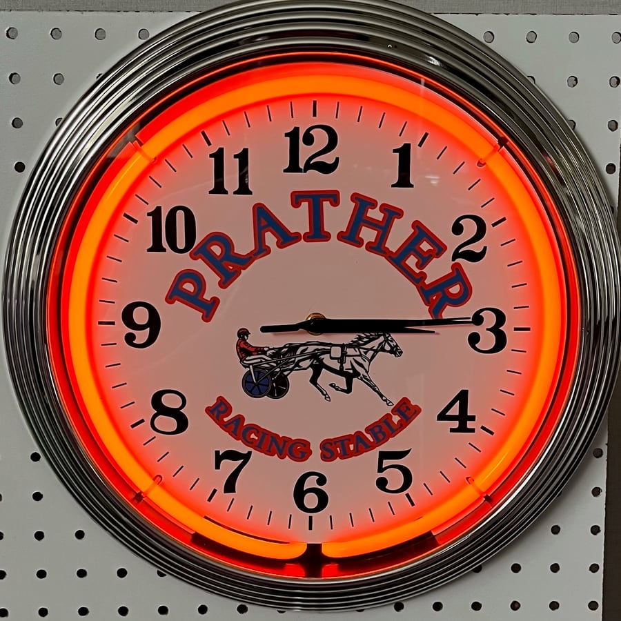 Prather Racing Stable &middot; orange glow