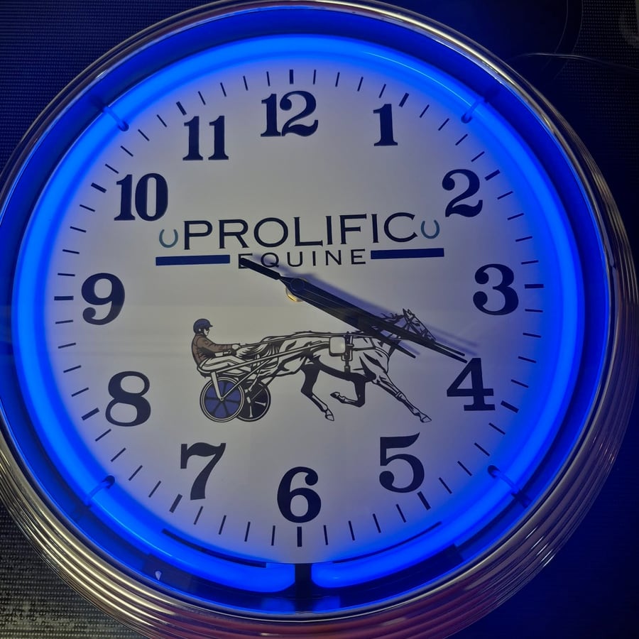 Prolific Equine &middot; blue glow