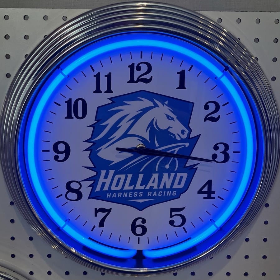 Holland Harness Racing · blue glow