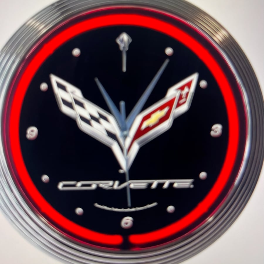 Corvette · red glow