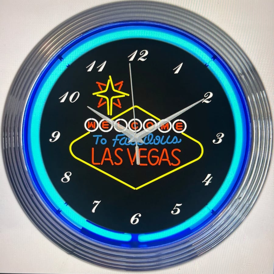 Welcome to Las Vegas · blue glow