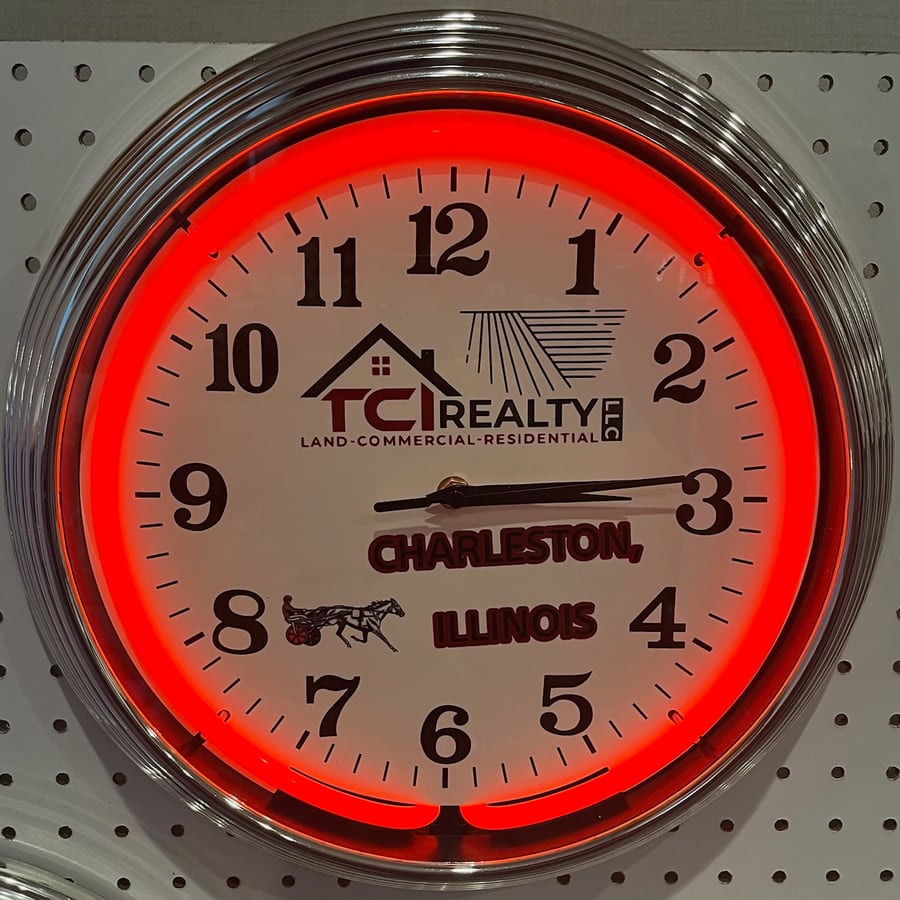 TCI Realty · Charleston, IL · red glow