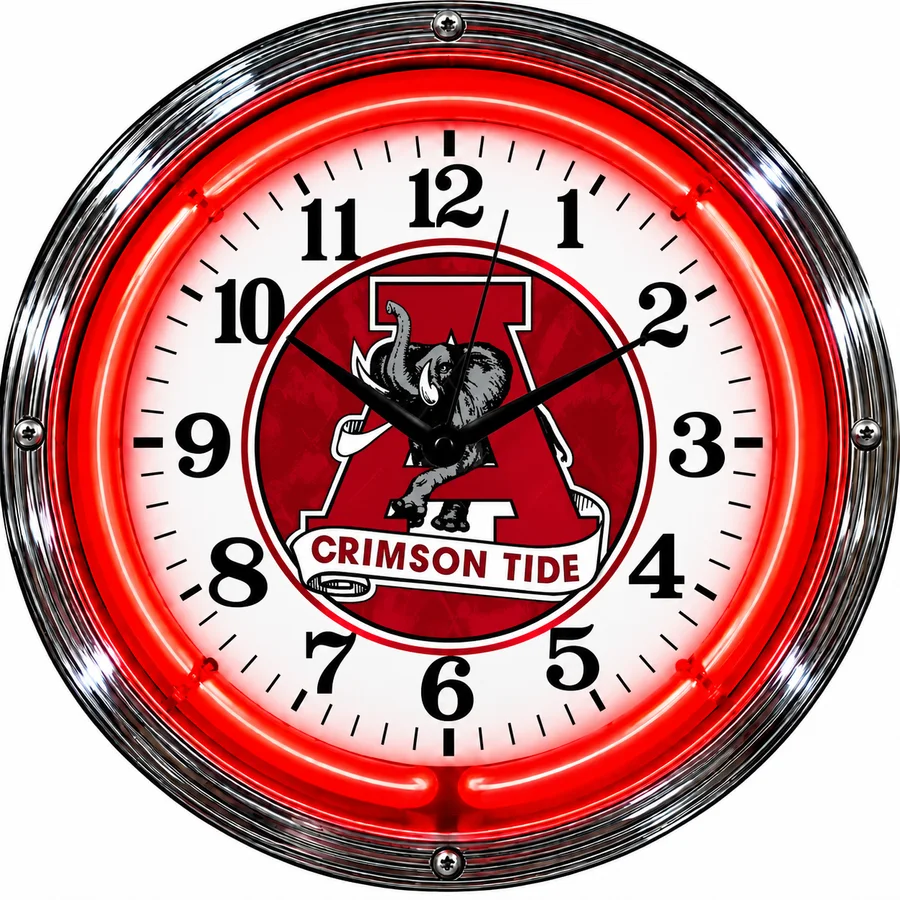 Alabama Crimson Tide, Elephant neon clock