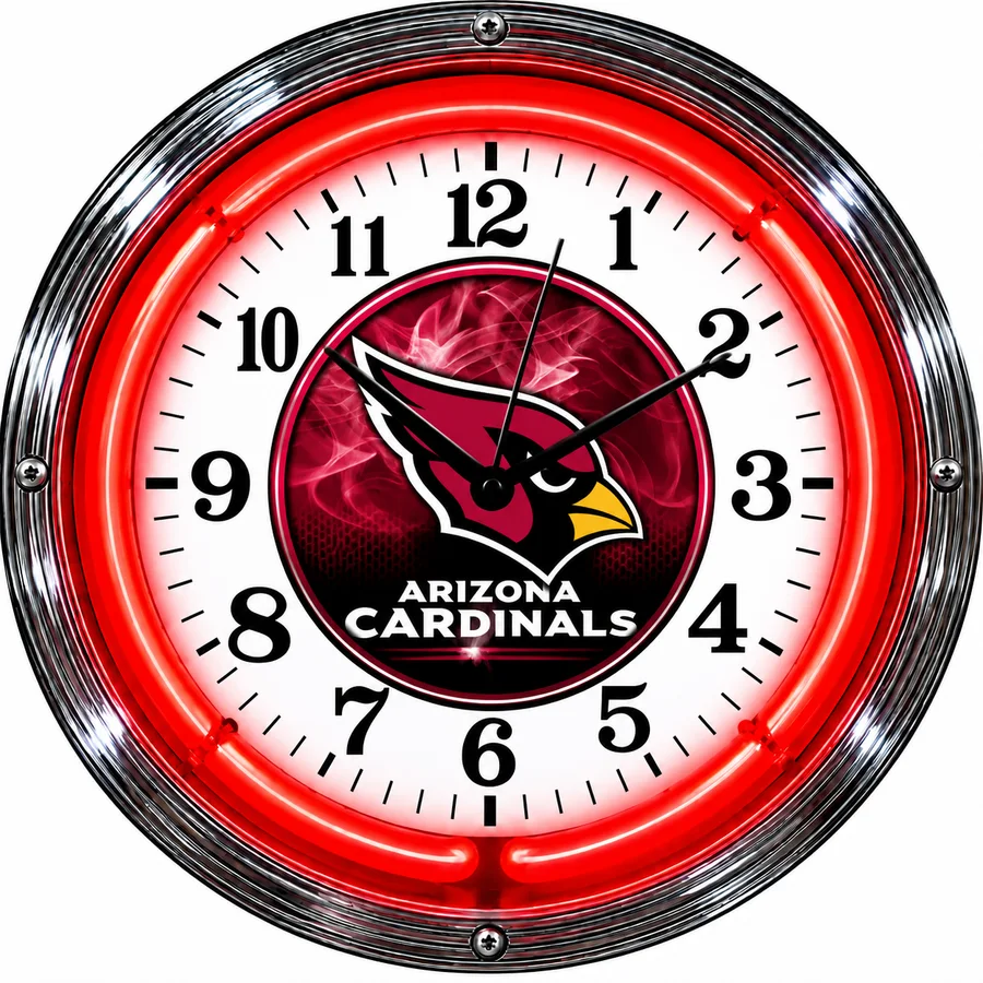 Arizona Cardinals, Smoke neon clock
