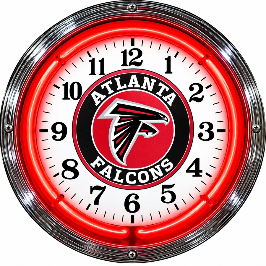Atlanta Falcons, Roundel neon clock