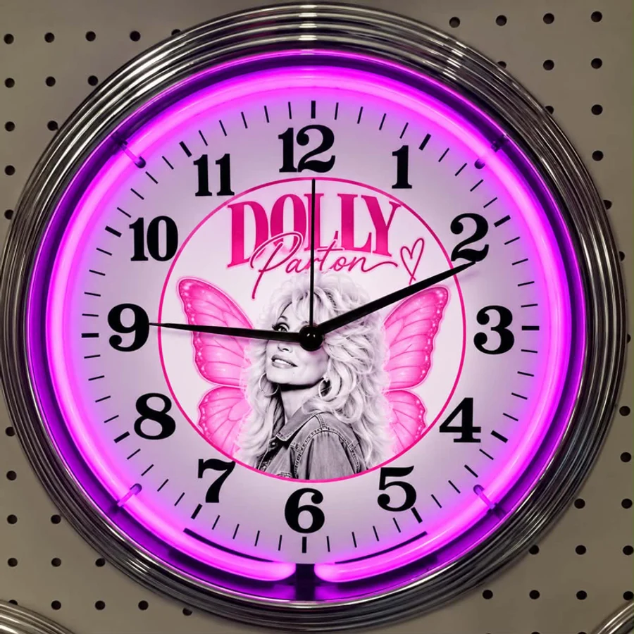 Dolly Parton, Dolly Parton: Butterfly neon clock