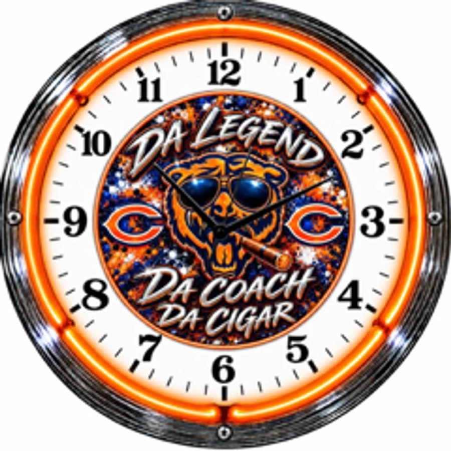 Coach Mike Ditka, Coach Mike Ditka: Da Coach, Da Cigar neon clock