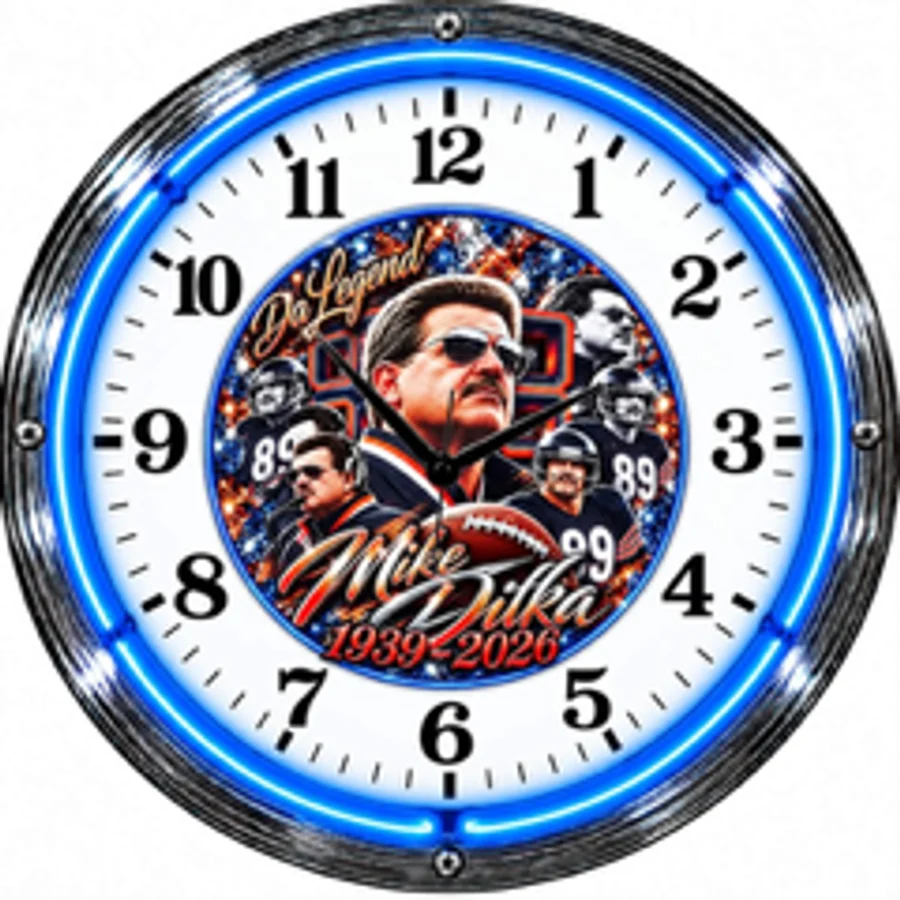 Coach Mike Ditka, Coach Mike Ditka: Da Legend neon clock