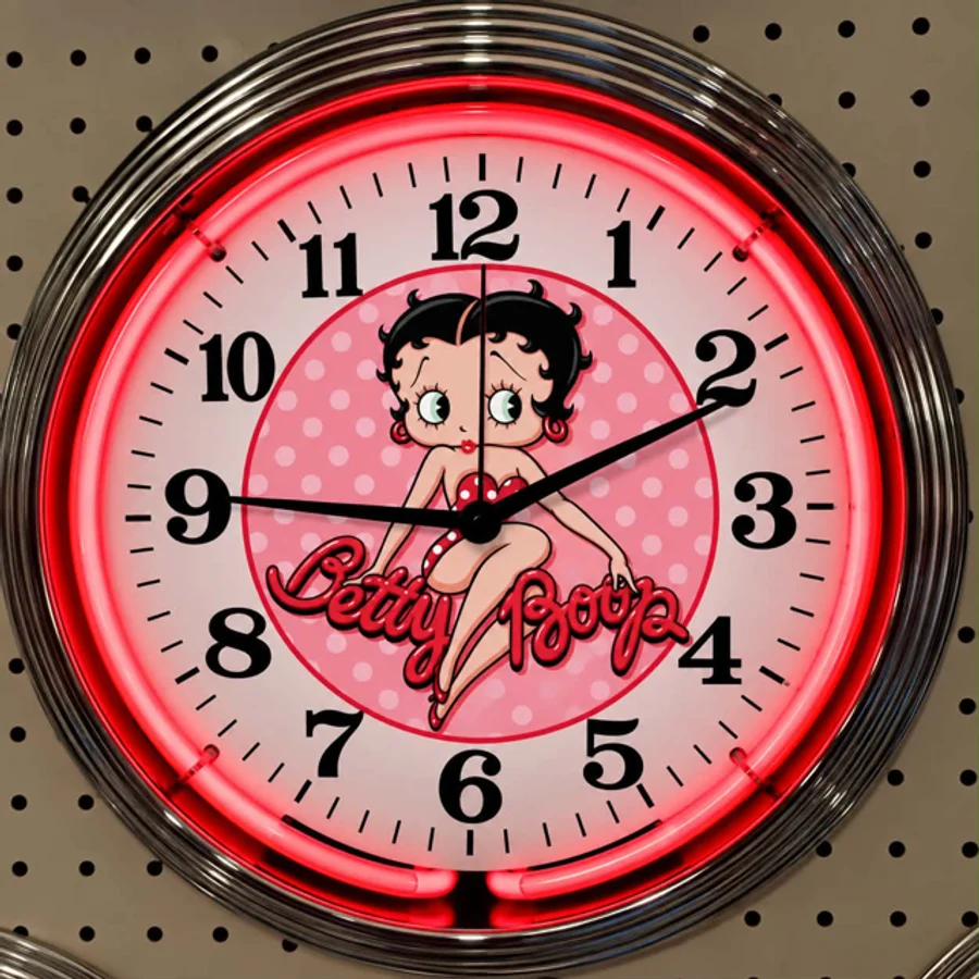 Betty Boop, Betty Boop: Classic Betty neon clock