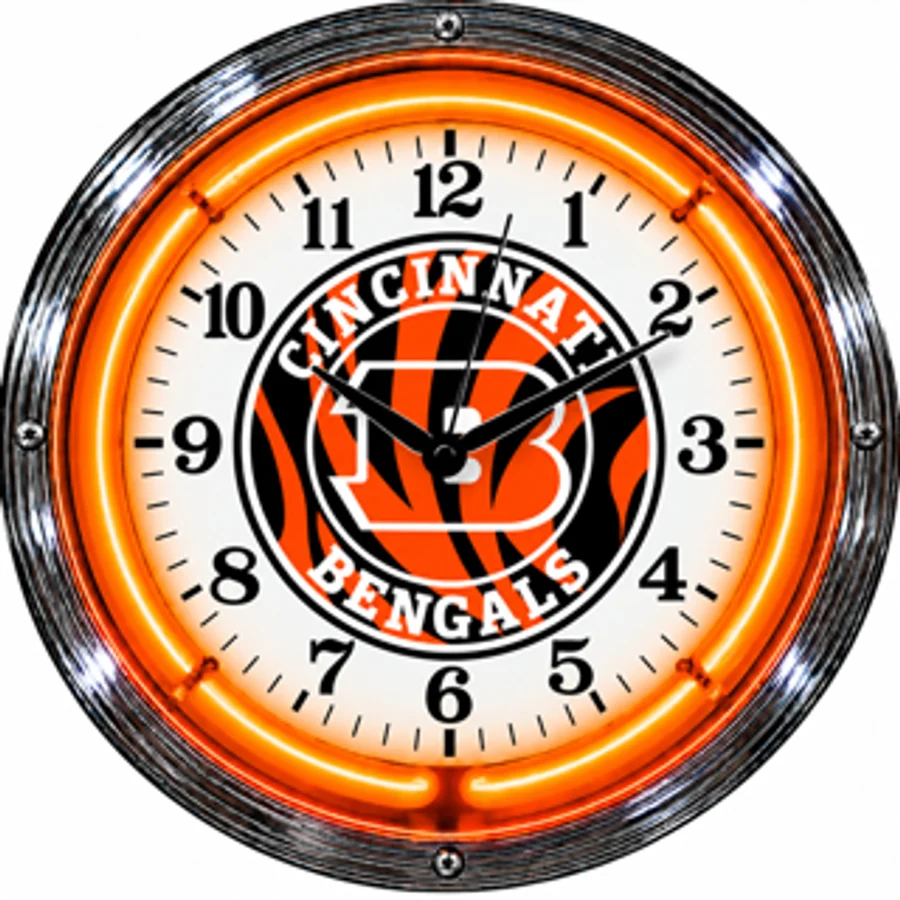 Cincinnati Bengals, Cincinnati Bengals neon clock