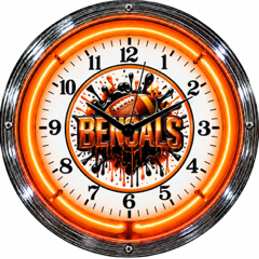 Cincinnati Bengals, Splash neon clock