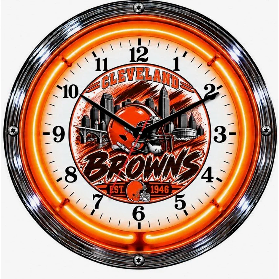 Cleveland Browns, Skyline neon clock