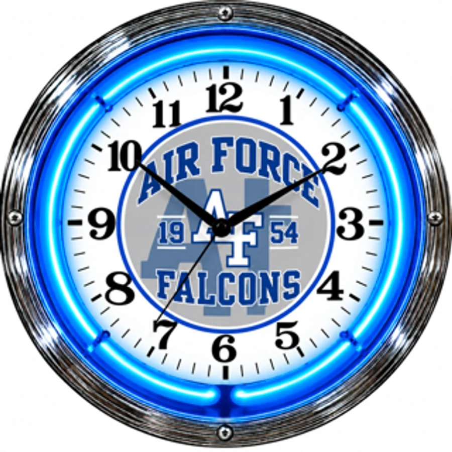Air Force Falcons, Falcons neon clock