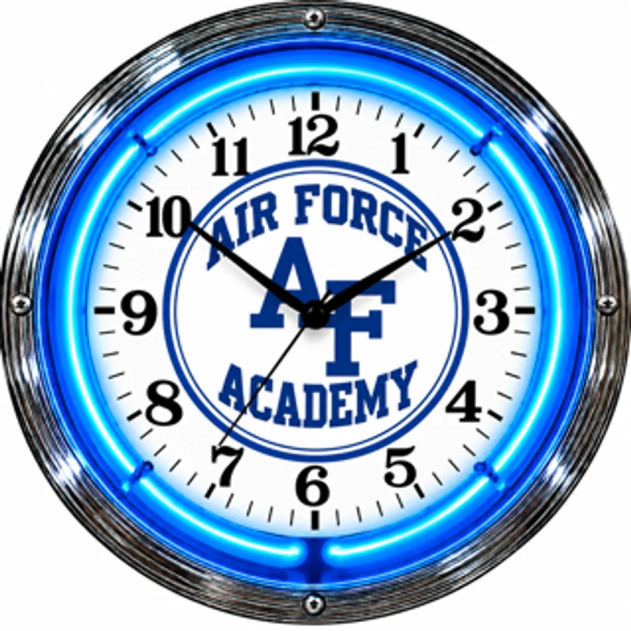 Air Force Falcons, Air Force Academy neon clock