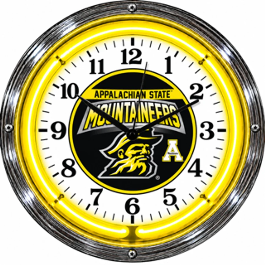App State Mountaineers, Yosef neon clock