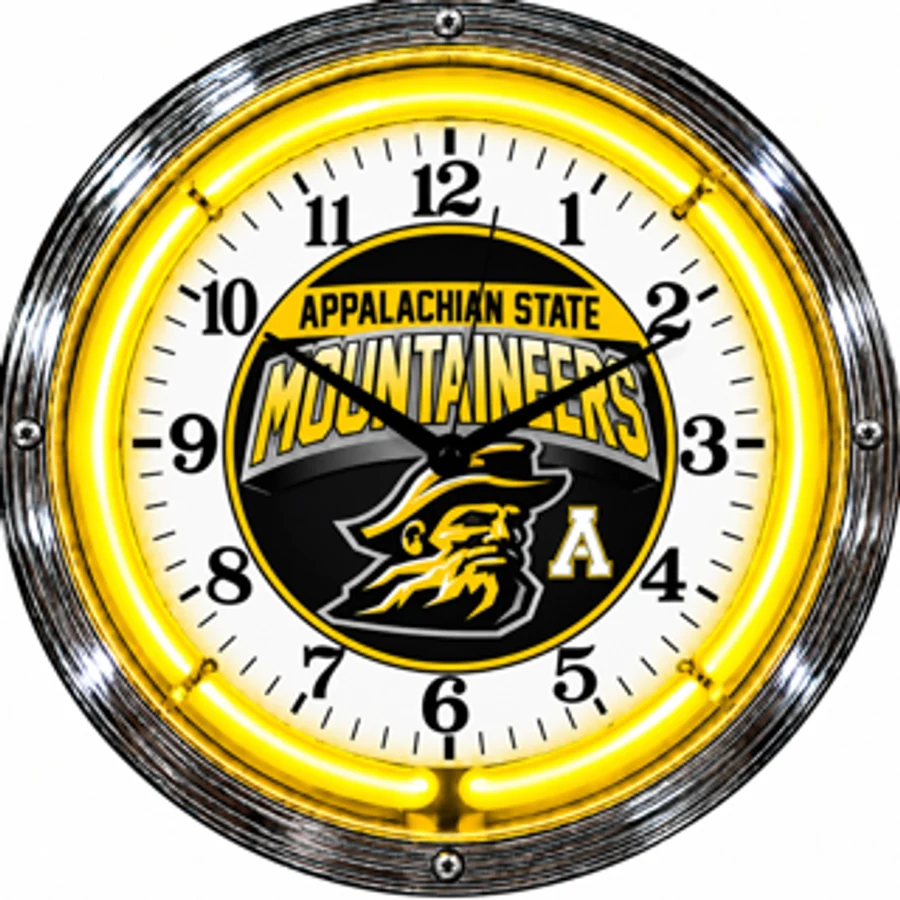 App State Mountaineers, Mountaineers neon clock