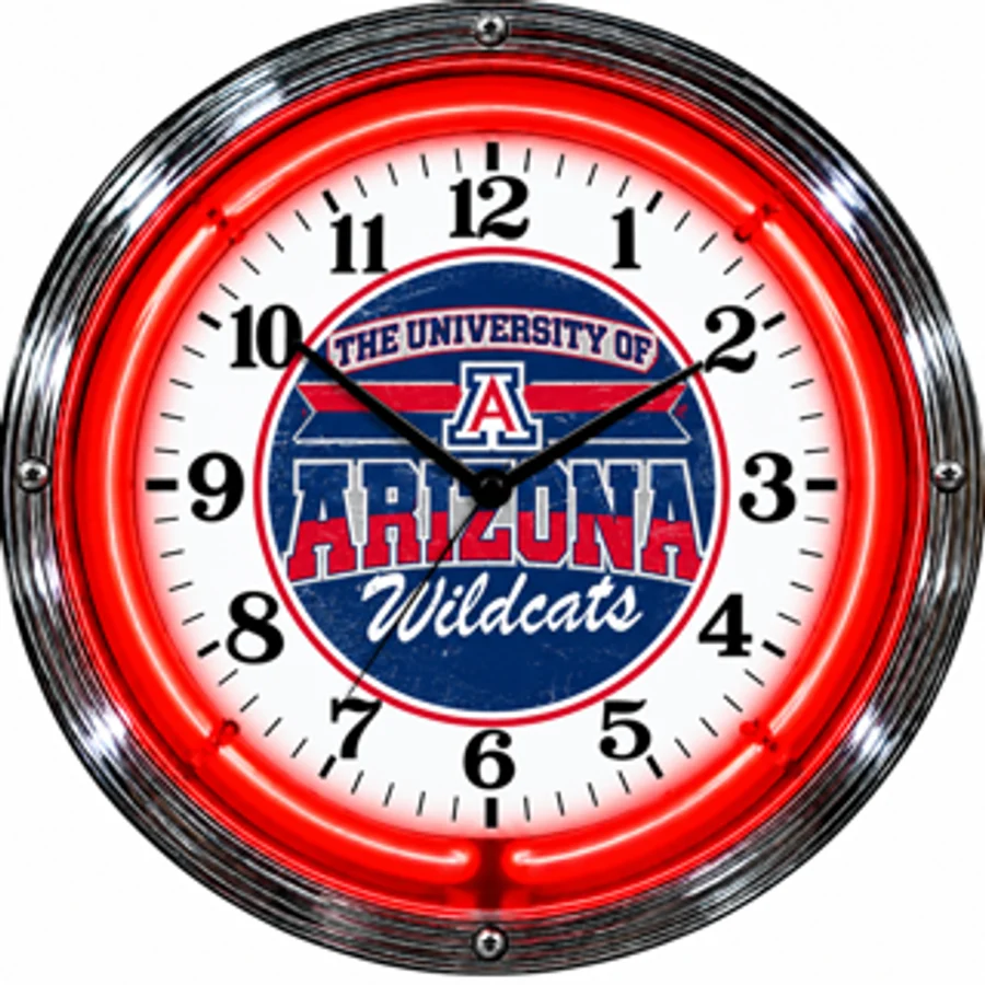 Arizona Wildcats, The University of Arizona neon clock
