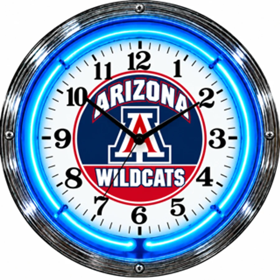 Arizona Wildcats, Arizona Wildcats neon clock