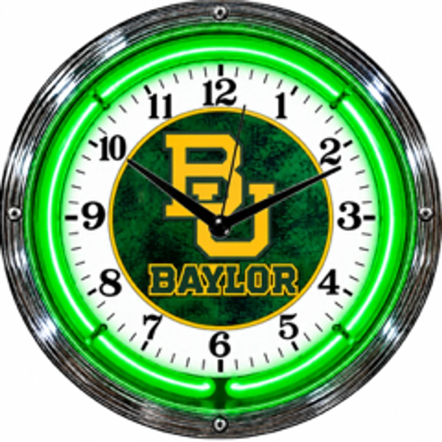 Baylor Bears, Baylor neon clock