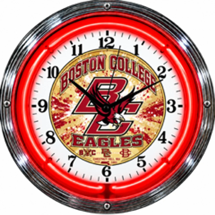 Boston College Eagles, BC Eagles Splash neon clock