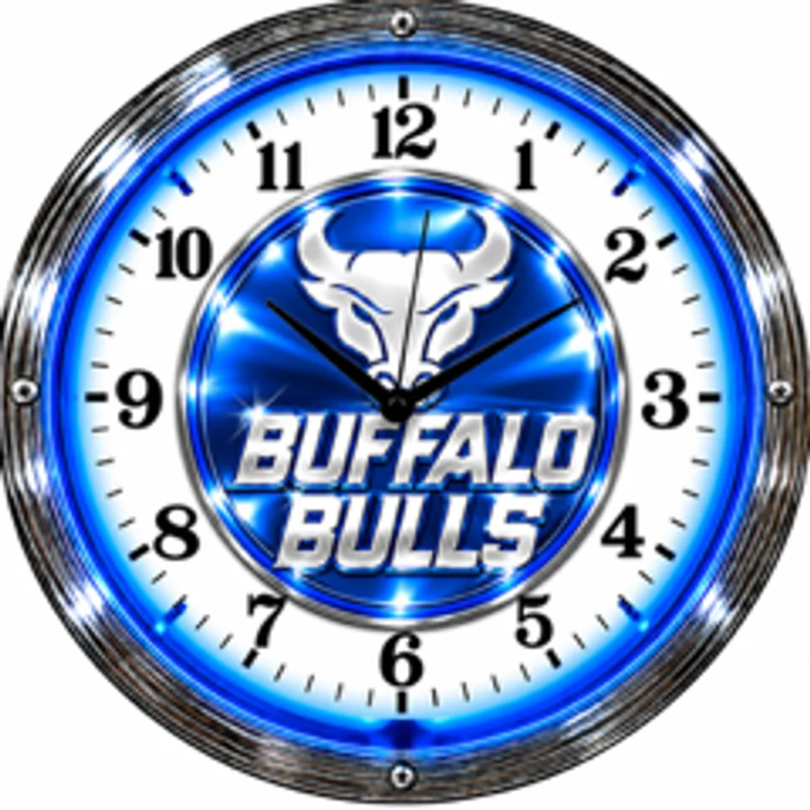 Buffalo Bulls, Buffalo Bulls neon clock