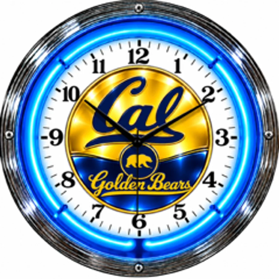California Golden Bears, Cal Golden Bears neon clock