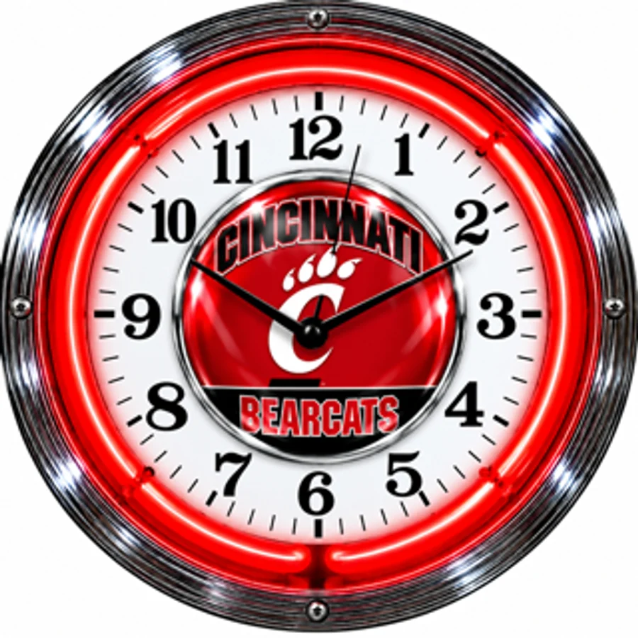 Cincinnati Bearcats, Bearcats Paw neon clock