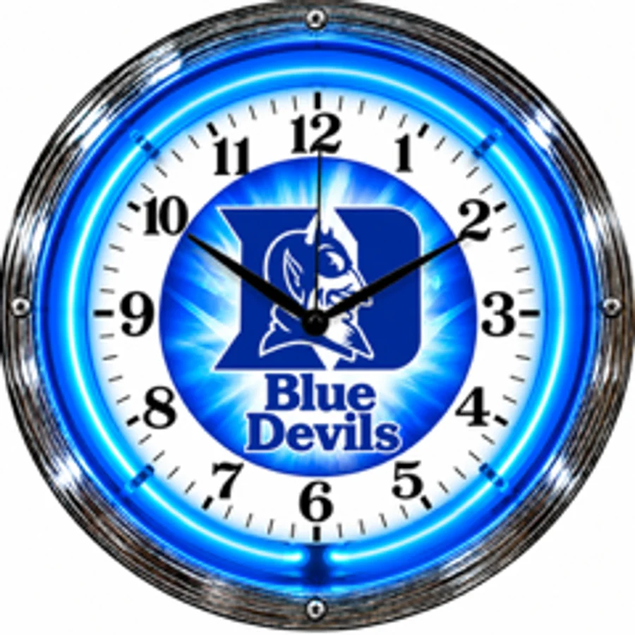Duke Blue Devils, Blue Devils neon clock