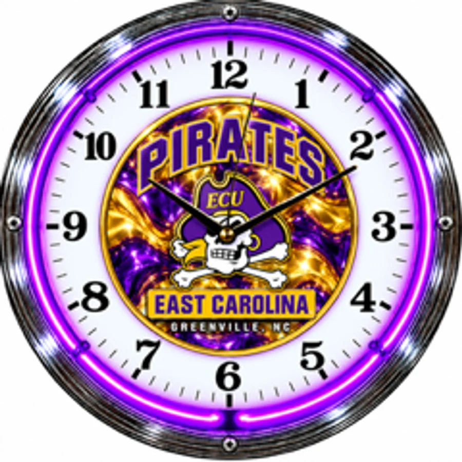 East Carolina Pirates, Pirates neon clock