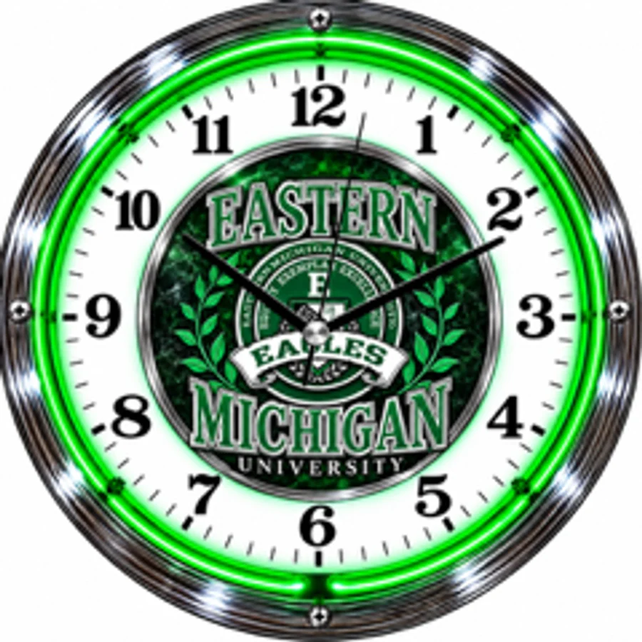 Eastern Michigan Eagles, Eastern Michigan neon clock