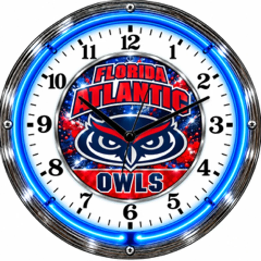 Florida Atlantic Owls, Owls neon clock