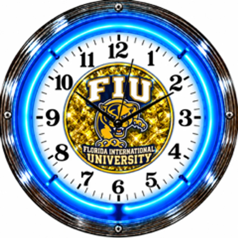 Florida International Panthers, Florida International University neon clock