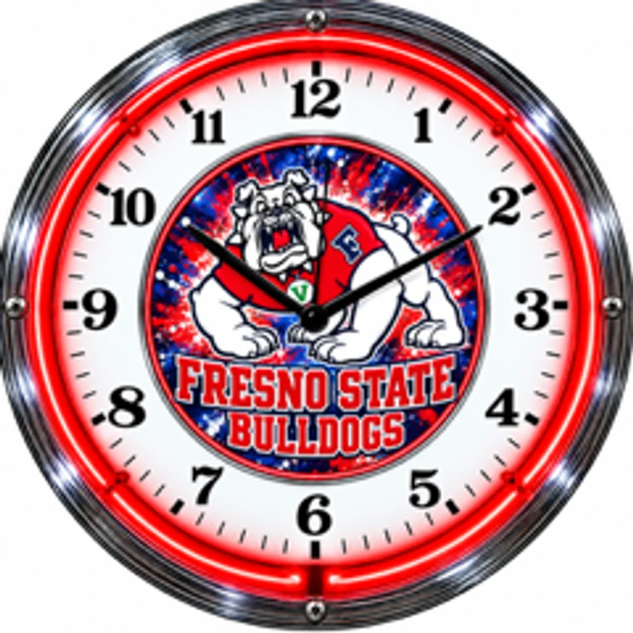 Fresno State Bulldogs, Bulldogs neon clock