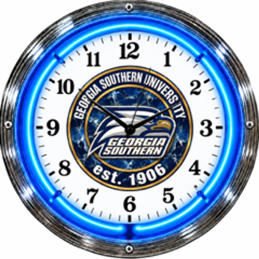 Georgia Southern Eagles, Georgia Southern Est. 1906 neon clock