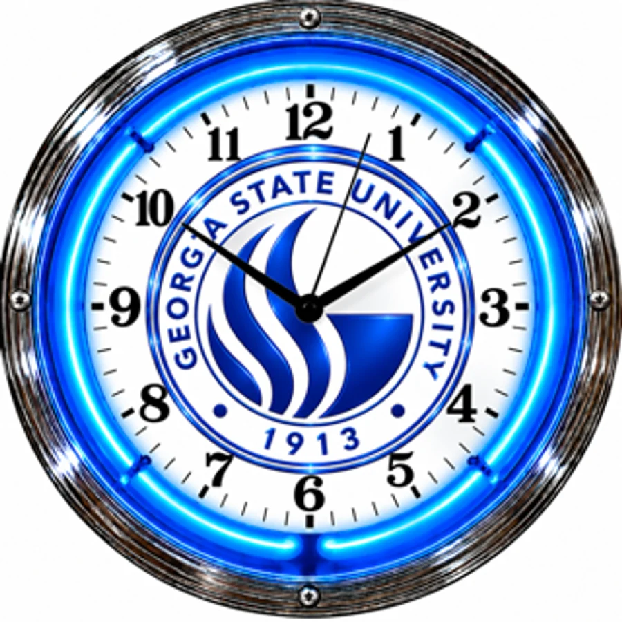 Georgia State Panthers, Georgia State University 1913 neon clock
