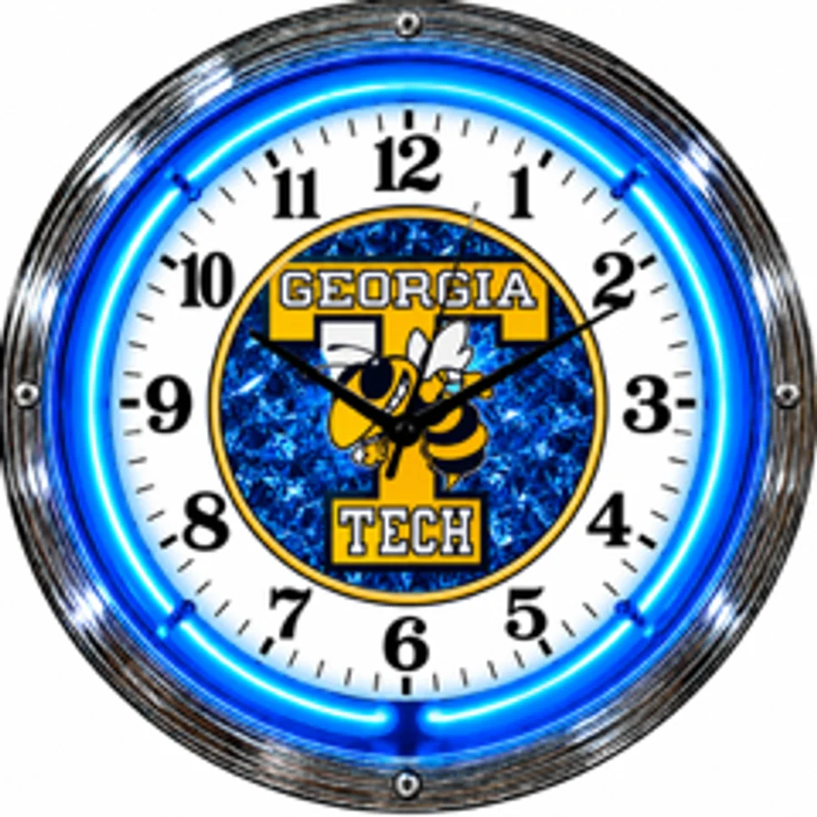 Georgia Tech Yellow Jackets, Buzz neon clock