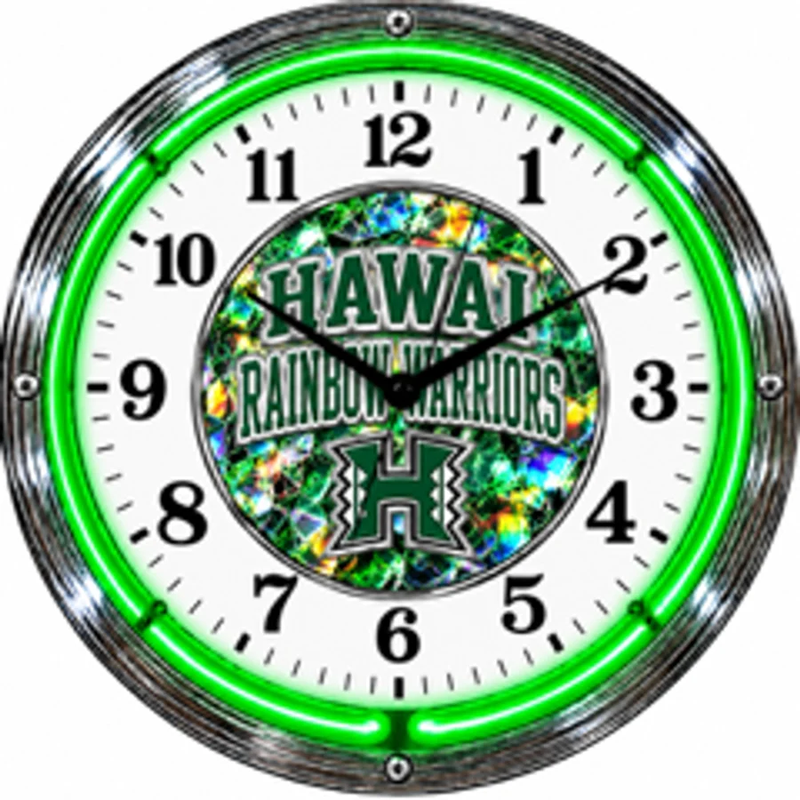 Hawai'i Rainbow Warriors, Rainbow Warriors neon clock