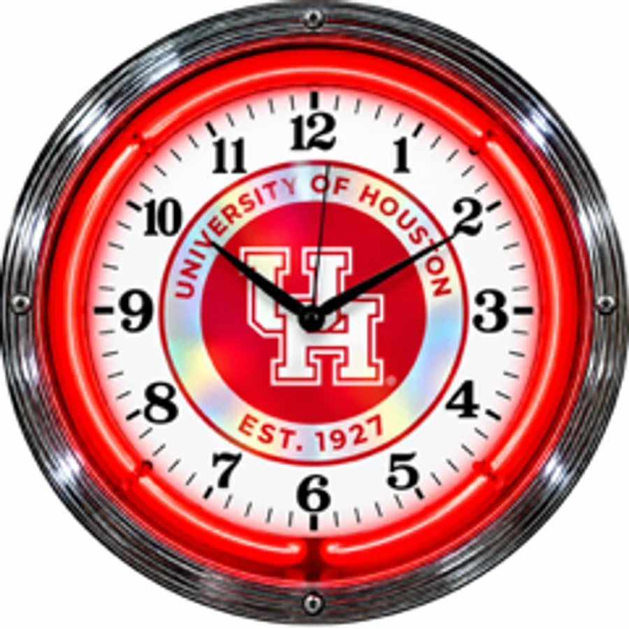 Houston Cougars, UH Holographic neon clock