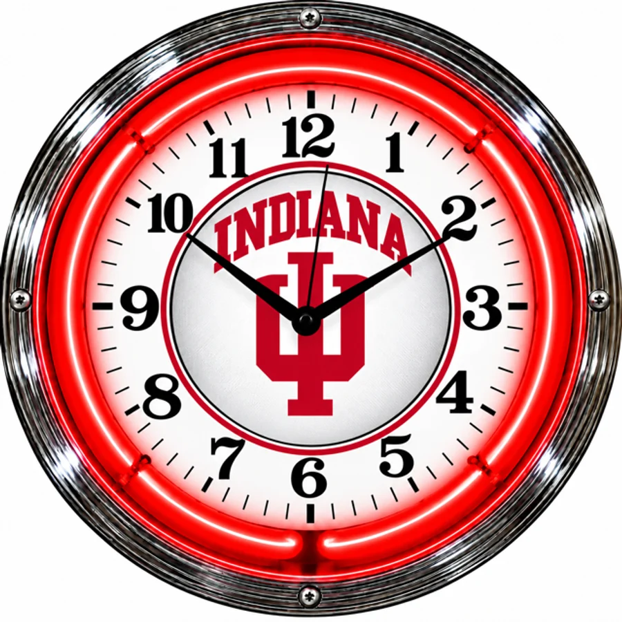 Indiana Hoosiers, Classic IU neon clock