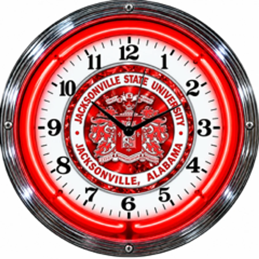 Jacksonville State Gamecocks, Jacksonville State Seal neon clock