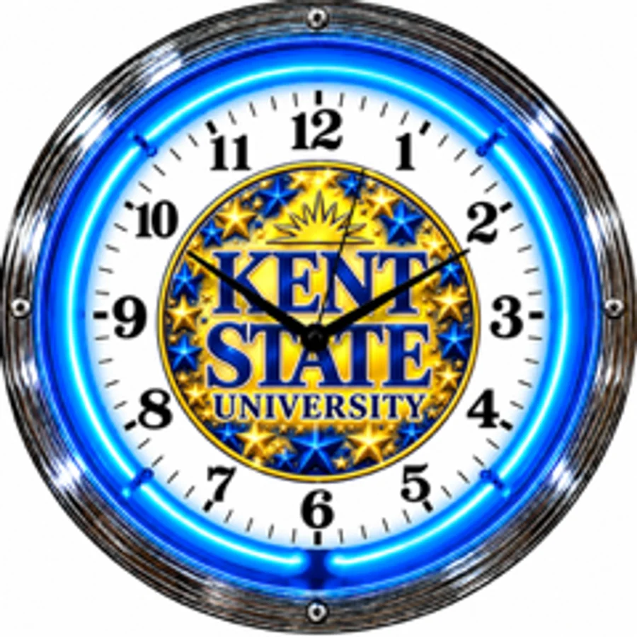 Kent State Golden Flashes, Kent State University neon clock
