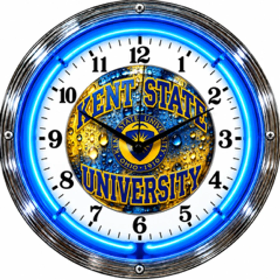 Kent State Golden Flashes, Kent State Seal neon clock