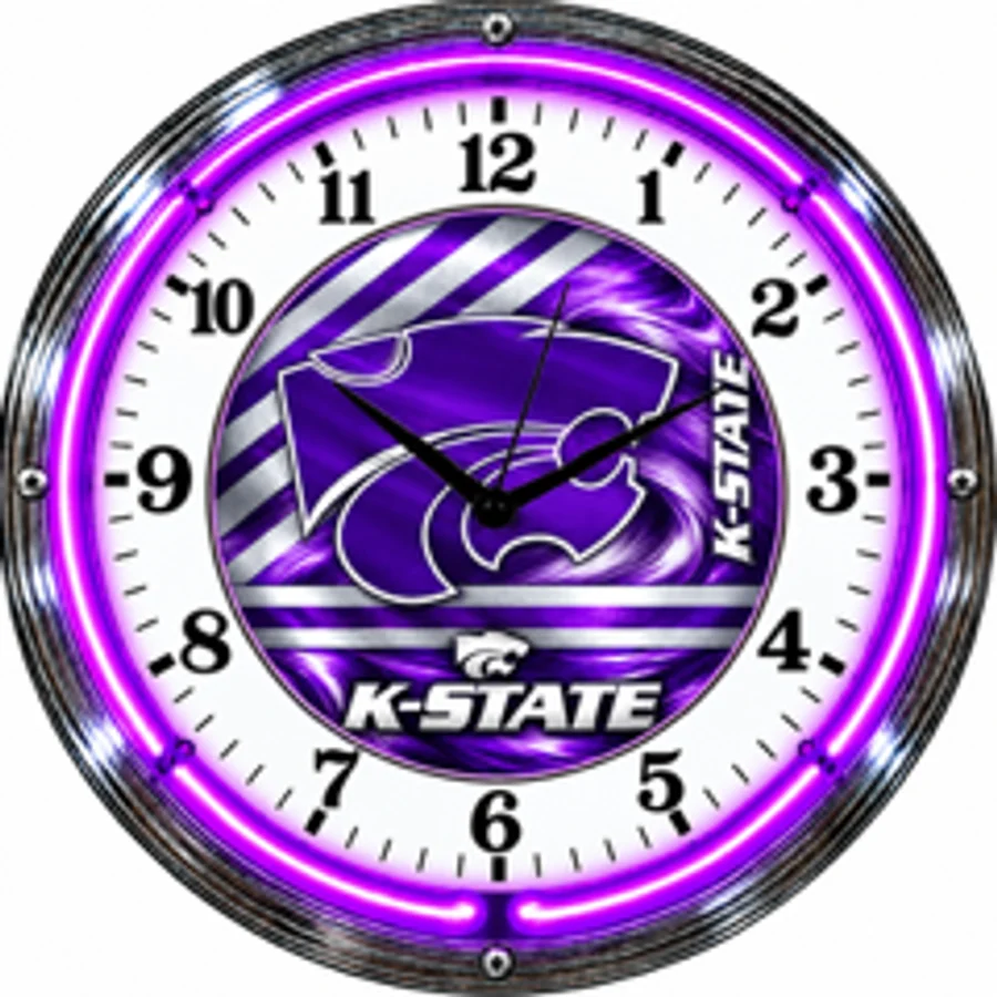 Kansas State Wildcats, K-State neon clock