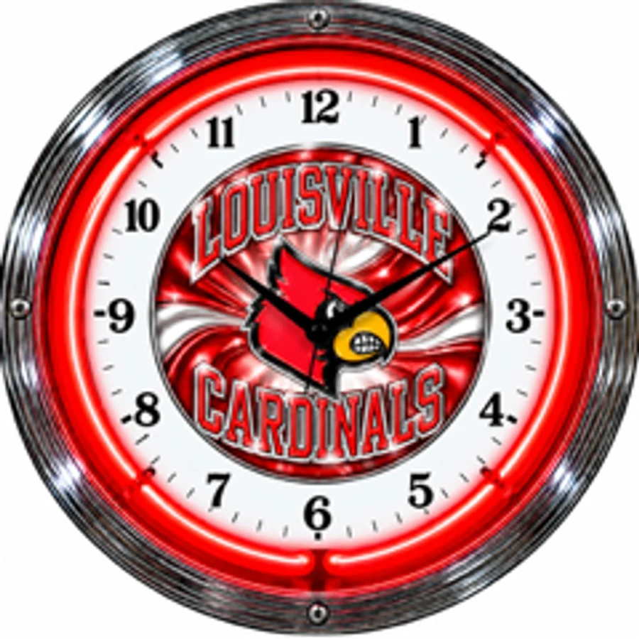 Louisville Cardinals, Louisville Cardinals neon clock
